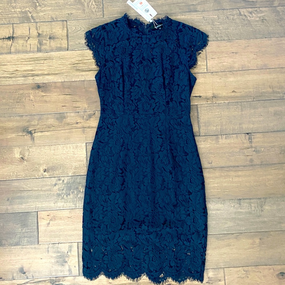 Merokeety Navy Dress NWT